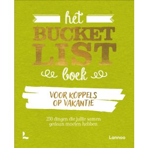 Het Bucketlist boek voor koppels op vakantie