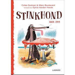 Stinkhond aan zee