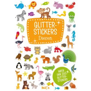 Glitterstickers Dieren