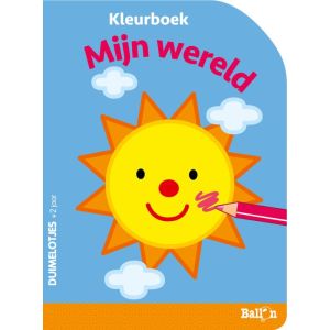 Mijn wereld kleurboek 2+