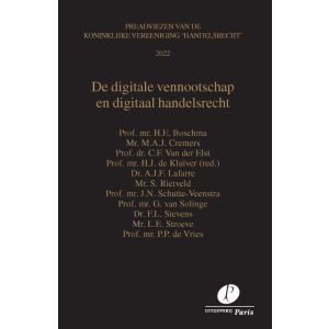 De digitale vennootschap en digitaal handelsrecht