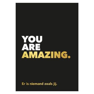 You are amazing