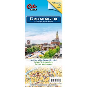 Citoplan stadsplattegrond Groningen