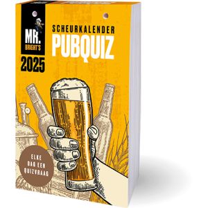 Mr. Bright‘s Pubquiz scheurkalender - 2025