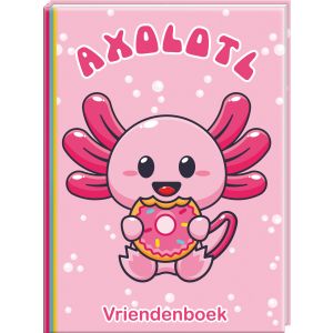 Vriendenboek - Axolotl