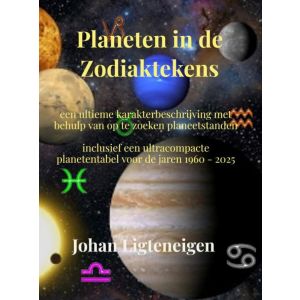 Planeten in de Zodiaktekens