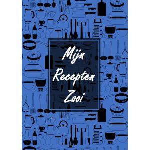 Boek Cadeau Man / Vrouw / Collega - Blanco Recepten Invulboek - "Mijn Recepten Zooi"