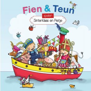 Fien & Teun spelen Sinterklaas en Pietje