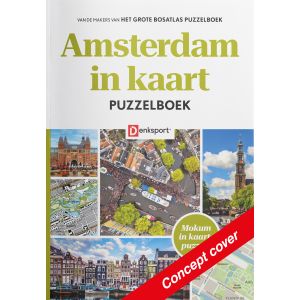 Amsterdam in Kaart Puzzelboek